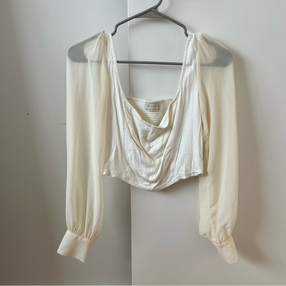 Urban Outfitters long sleeve crop top